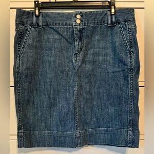 GAP denim skirt, size 12